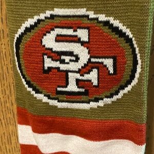 San Francisco football team scarf